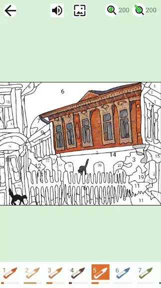 Painting by numbers and puzzle Screenshot 4