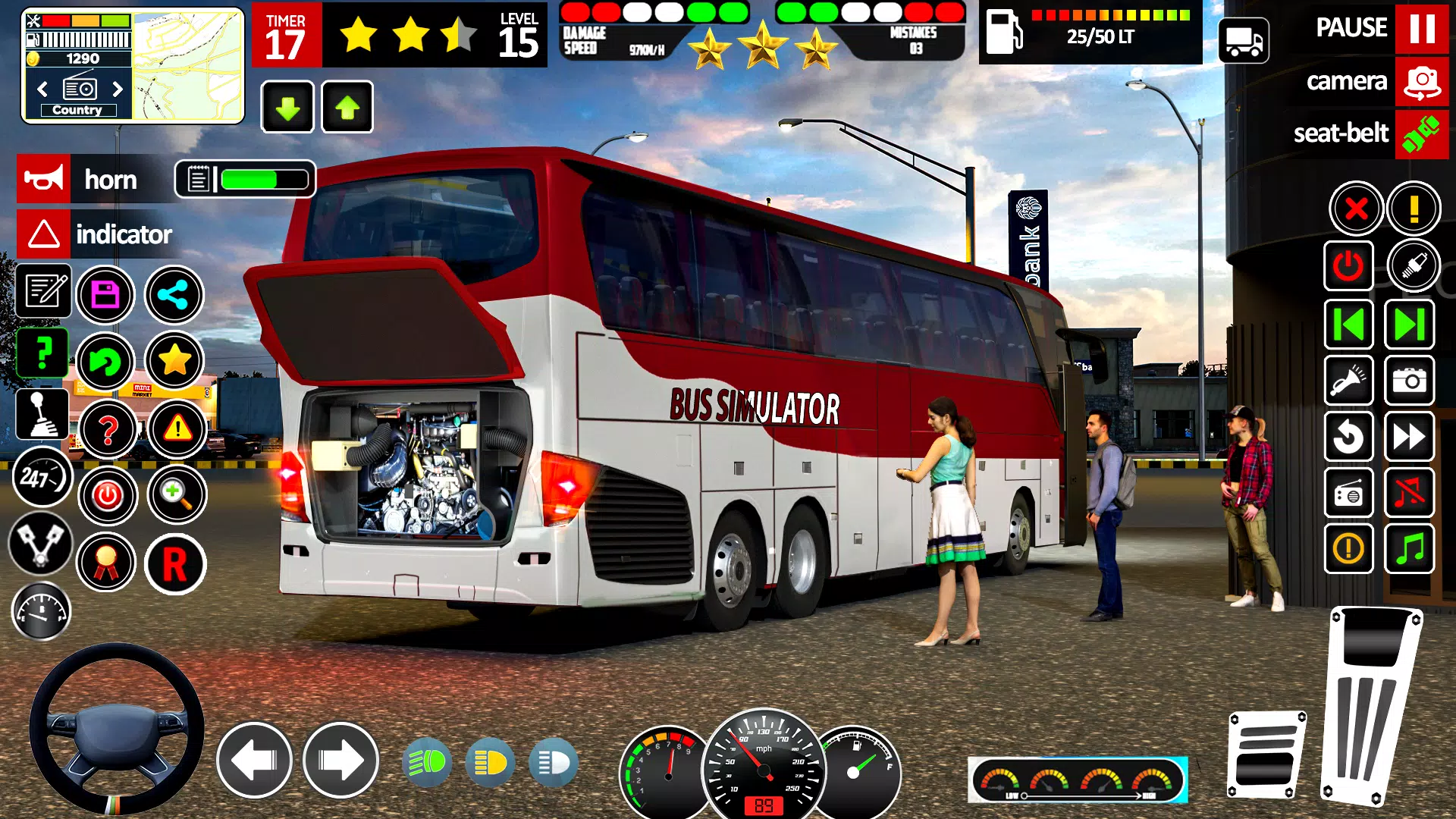 Bus Games City Bus Simulator Capture d'écran 1