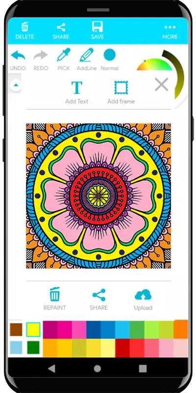 Coloring Mandala Captura de pantalla 4