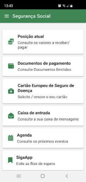 Segurança Social應用截圖第2張
