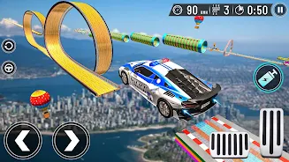 Car Games: Stunts Car Racing Schermafbeelding 3