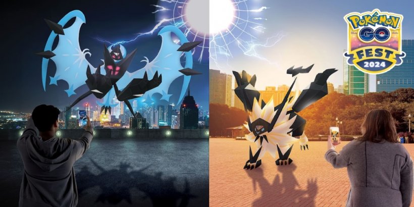 Necrozma สองรูปแบบ