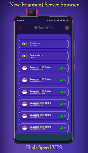 HS Tunnel Pro - Unlimited VPN Tangkapan skrin 2
