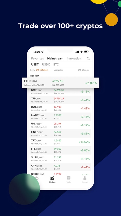 Schermata ABCC Exchange 2