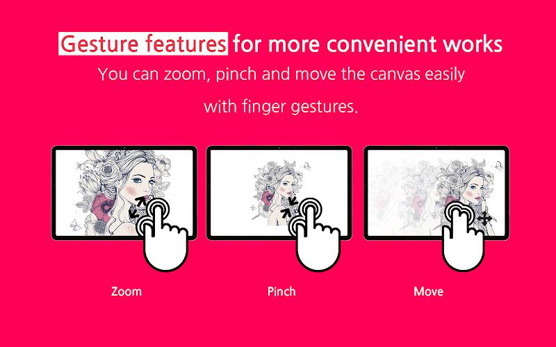 EasyCanvas -Graphic tablet App Schermafbeelding 3