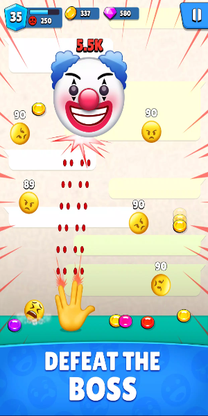 Emoji Ball Blast: Shooter Game Screenshot 3