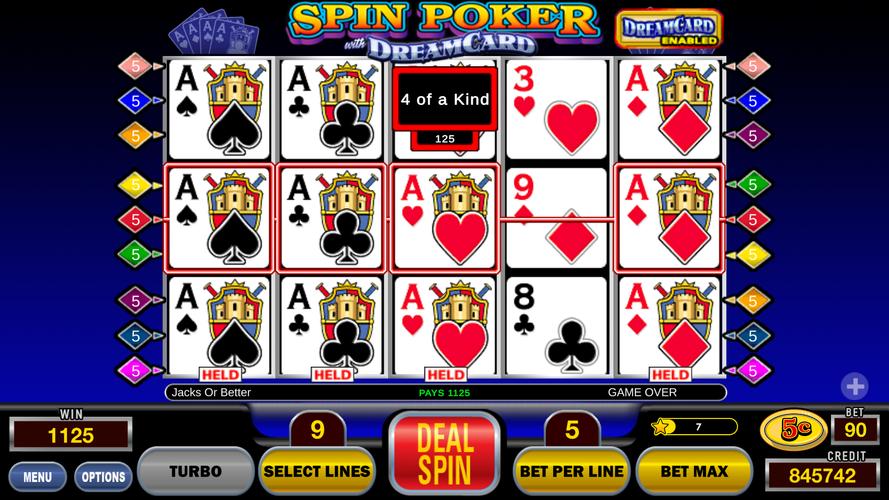 Spin Poker™ Casino Video Slots Zrzut ekranu 3