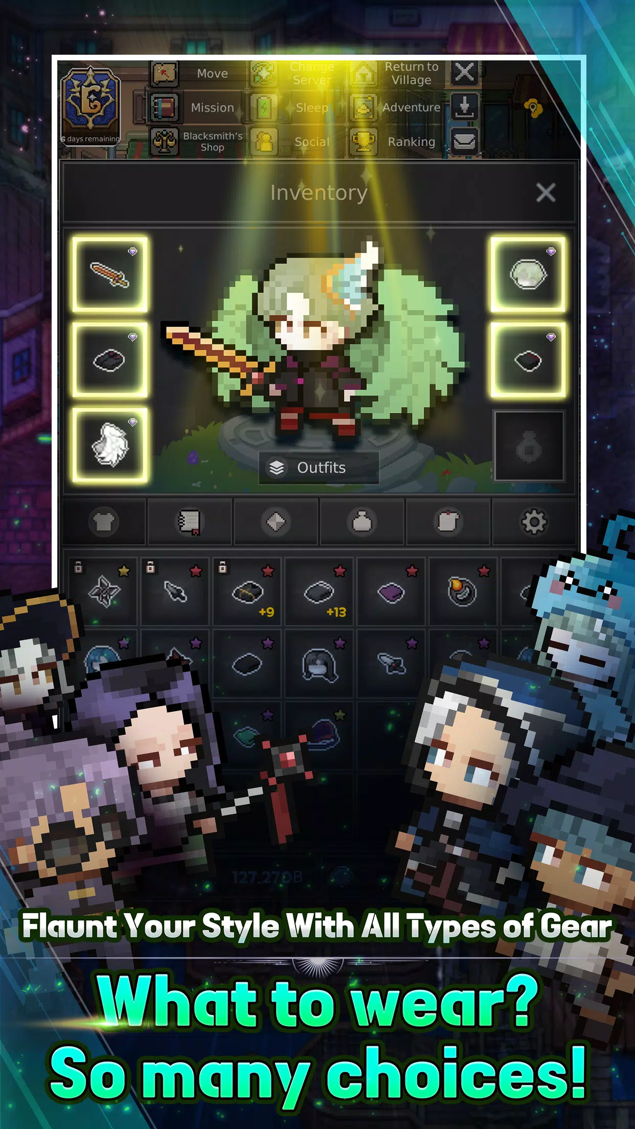 Elemental: 2D MMORPG 스크린샷 2