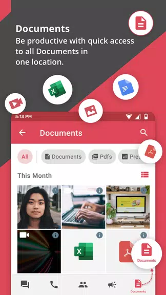 NetSfere Secure Messaging Capture d'écran 3