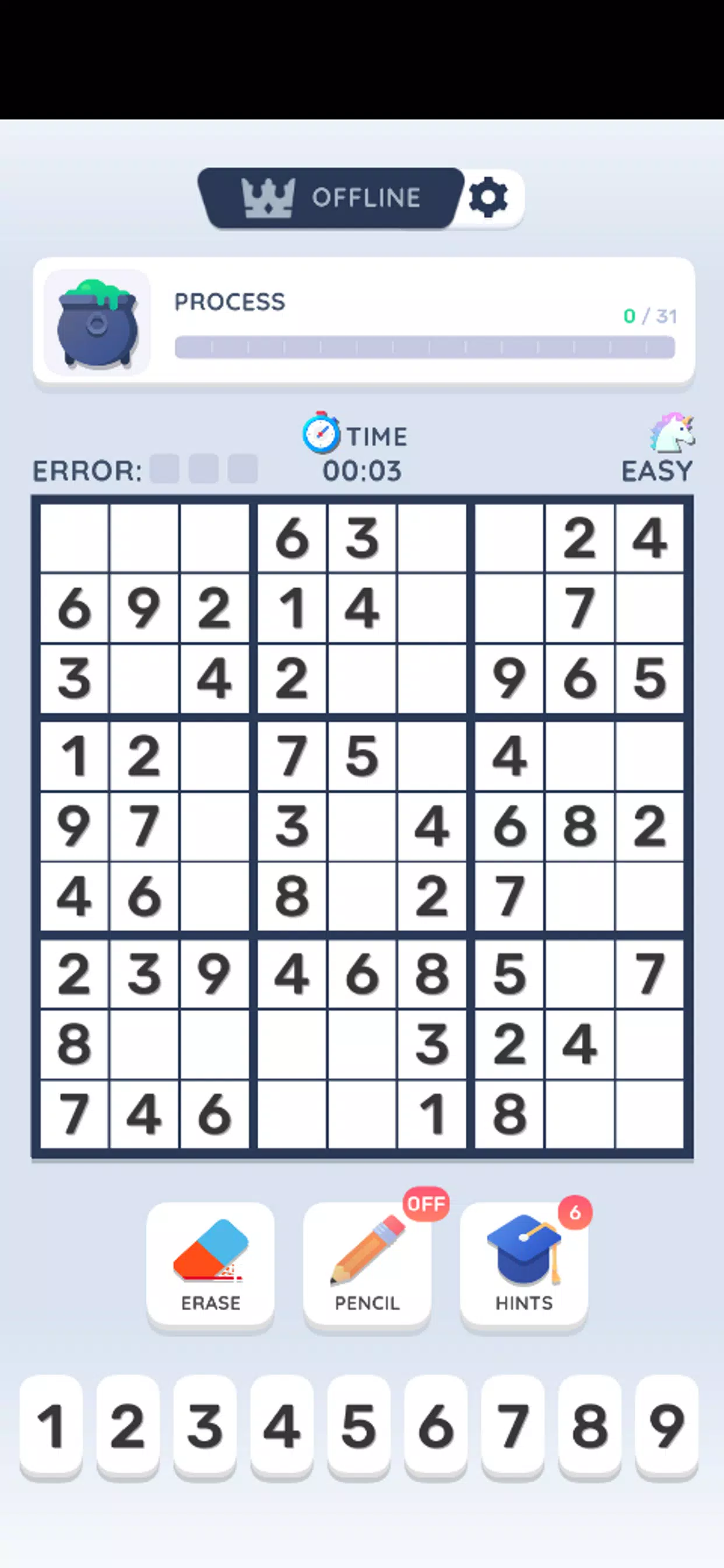 Sudoku Online Captura de tela 2