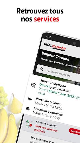 Intermarché – courses en ligne Tangkapan skrin 1