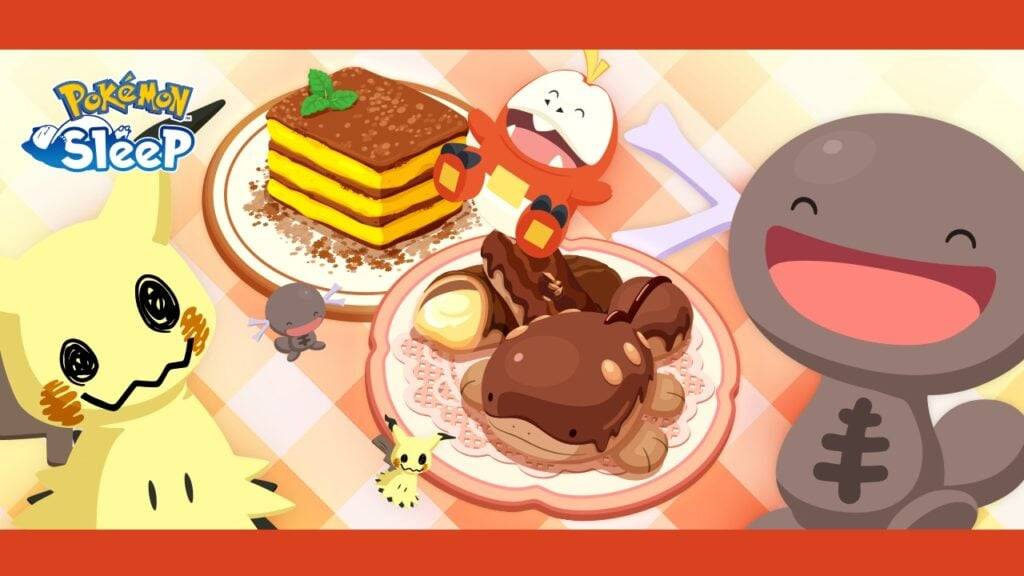 神奇宝贝睡眠情人节：享受éclair，芝士蛋糕等等！