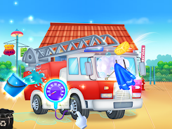 Truck wash games for boys Captura de pantalla 3