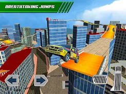 Roof Jumping Car Parking Games Schermafbeelding 1