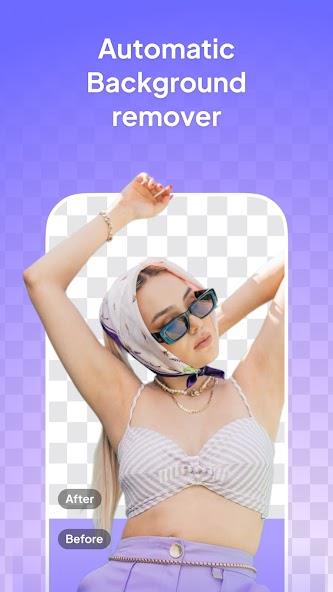 SnapBG: Remove Background AI Mod Ekran Görüntüsü 1