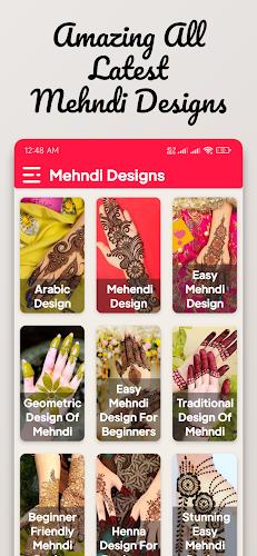 Mehndi Design: Easy & Offline应用截图第1张