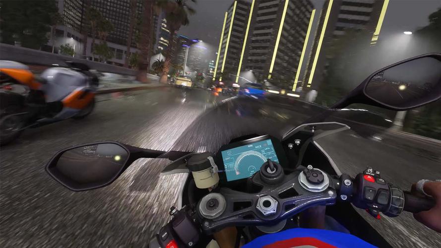 Schermata Traffic Moto Bike Rider City 3