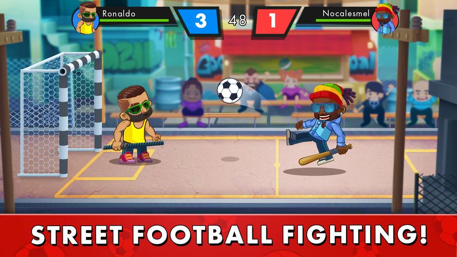 Street Soccer：Ultimate Fight Schermafbeelding 1