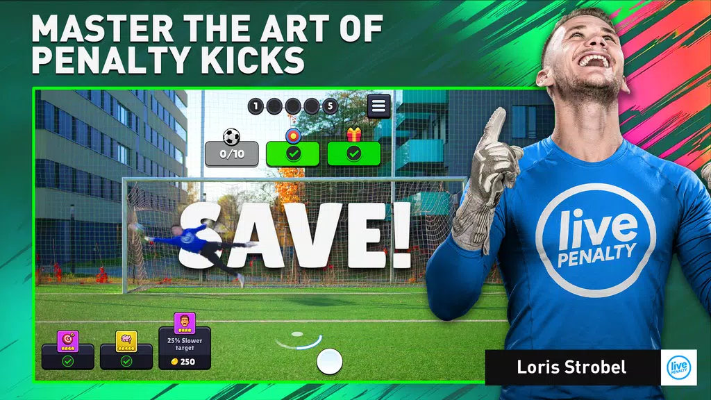 Soccer Penalty: Live Goalie Screenshot 2