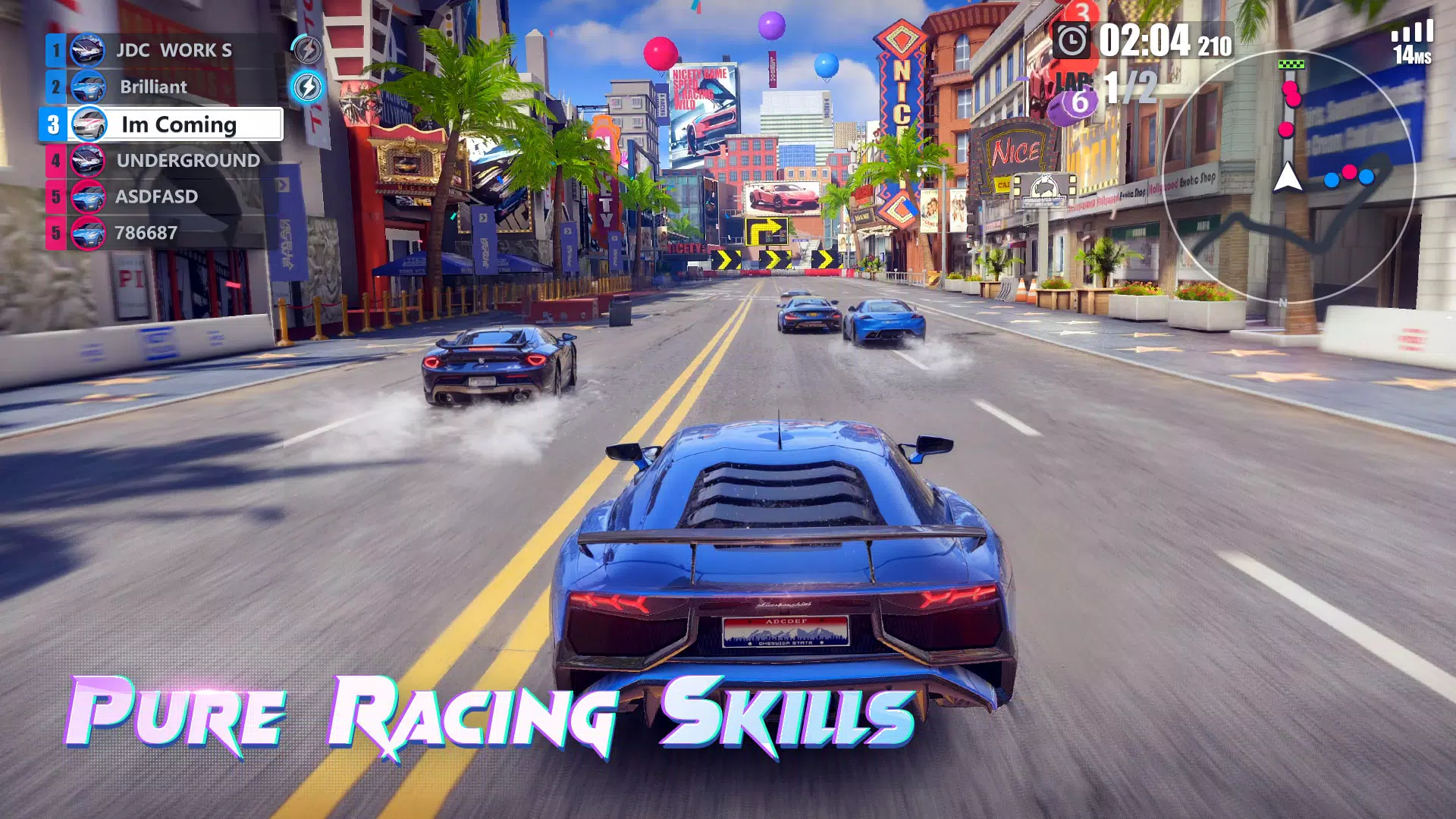 Free Racing: 3v3 Screenshot 2