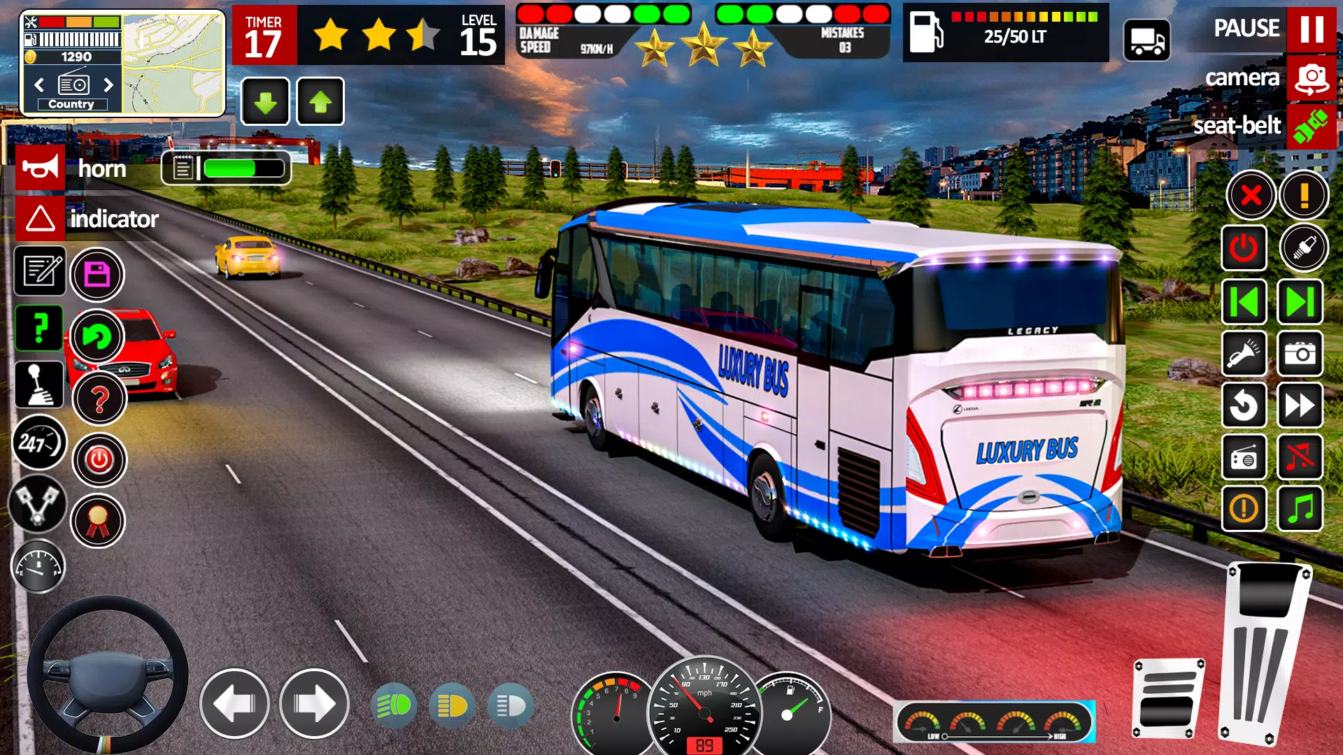 Bus Games City Bus Simulator Capture d'écran 3