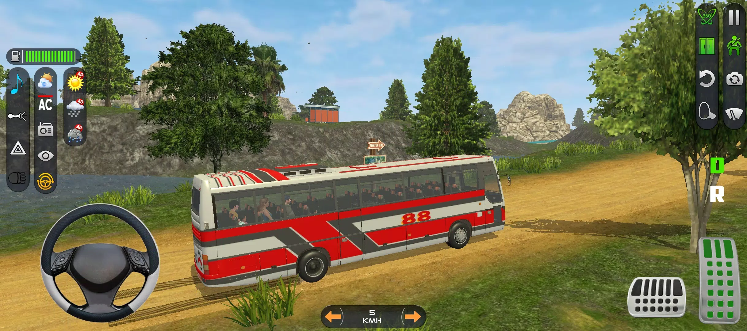 Offroad Bus: Coach Bus Driving スクリーンショット 3