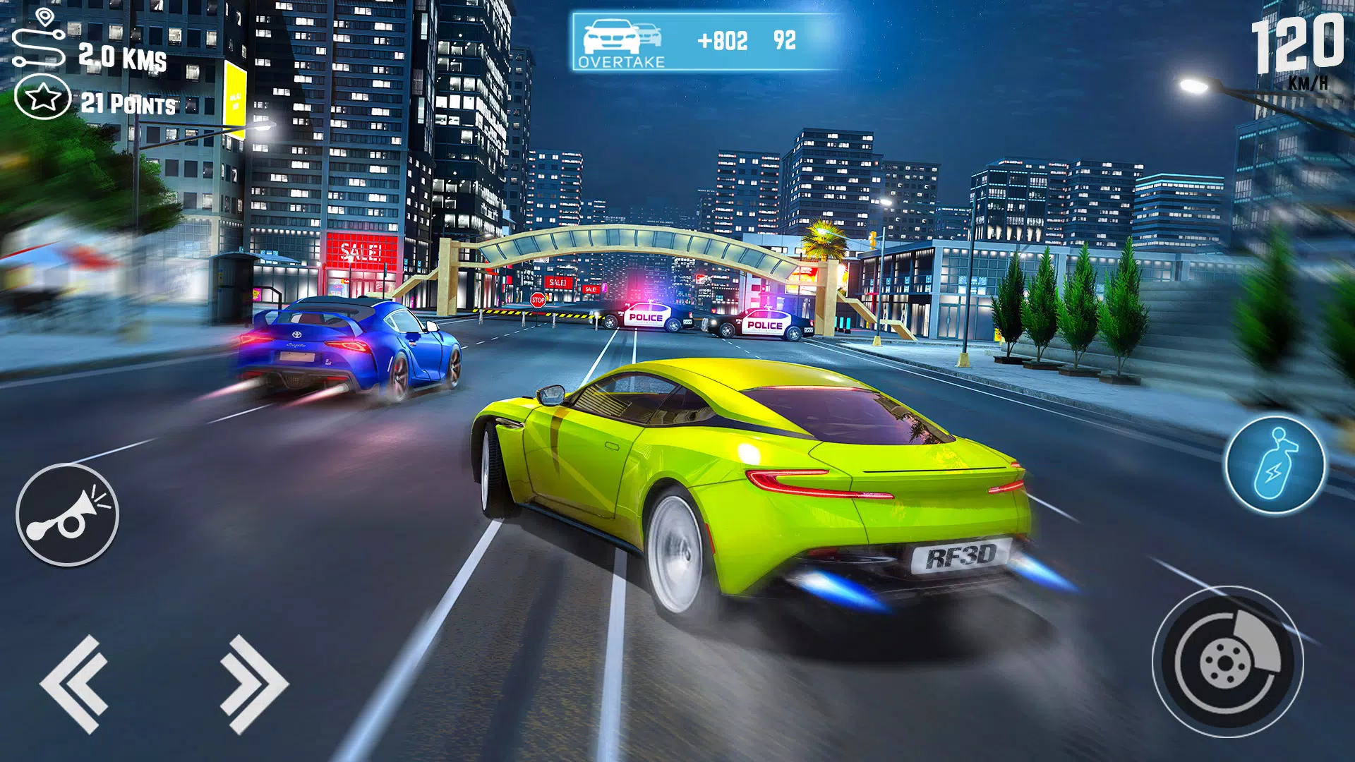 Real Highway Car Racing Game Screenshot 3