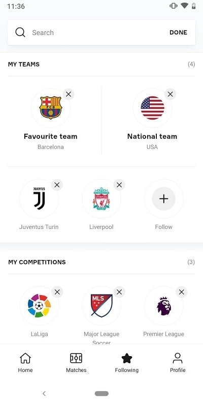 OneFootball - Soccer Scores Ảnh chụp màn hình 1