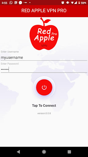 Red Apple VPN Pro ภาพหน้าจอ 1