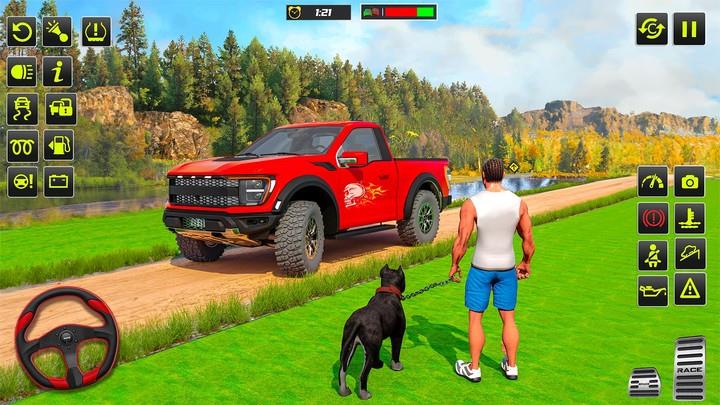 Offroad Jeep 4x4 Driving Games Schermafbeelding 1