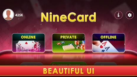 Nine Card Brag - Kitti Schermafbeelding 4