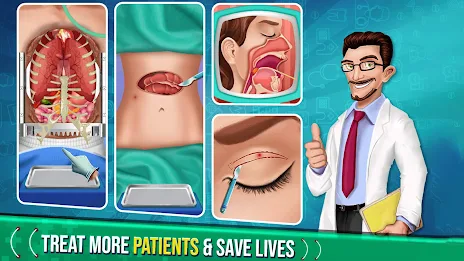 Offline Doctor Surgeon Games Ekran Görüntüsü 1