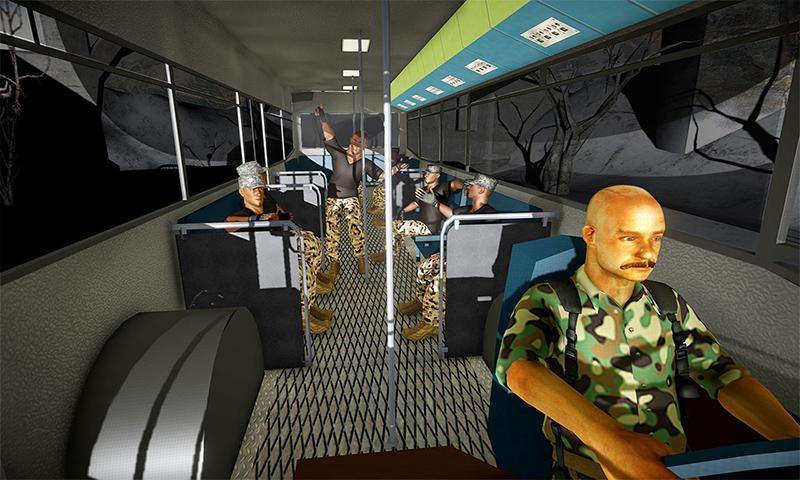 Army Bus Driving Simulator Ảnh chụp màn hình 3