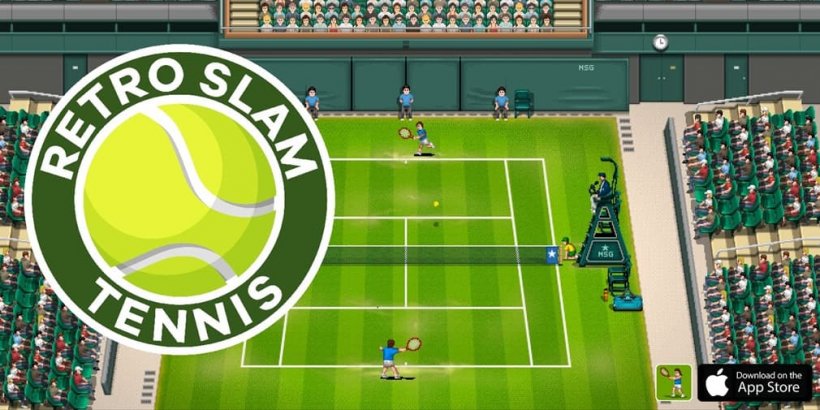 Retro-Tennis kommt mit der Ankunft von Retro Slam auf den Platz