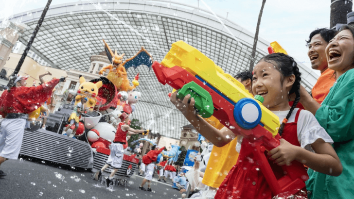 Pokémon's Summer Splash tại Universal Nhật Bản