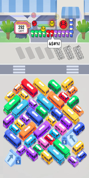 Bus Frenzy : Station Shuffle Tangkapan skrin 3