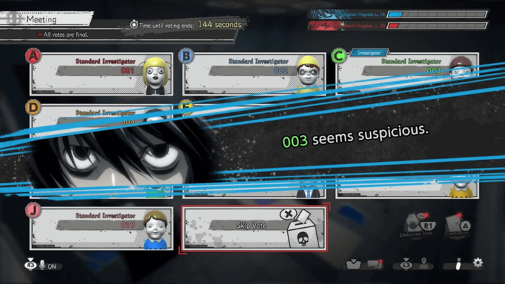 데스노트: 킬러 위딘 전략 요소