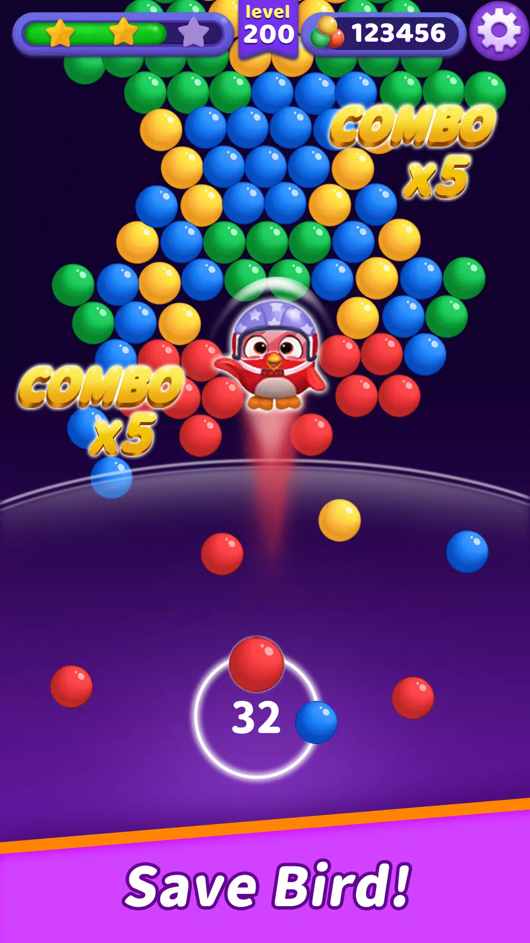 BubbleShooter Pop & Puzzle Capture d'écran 4
