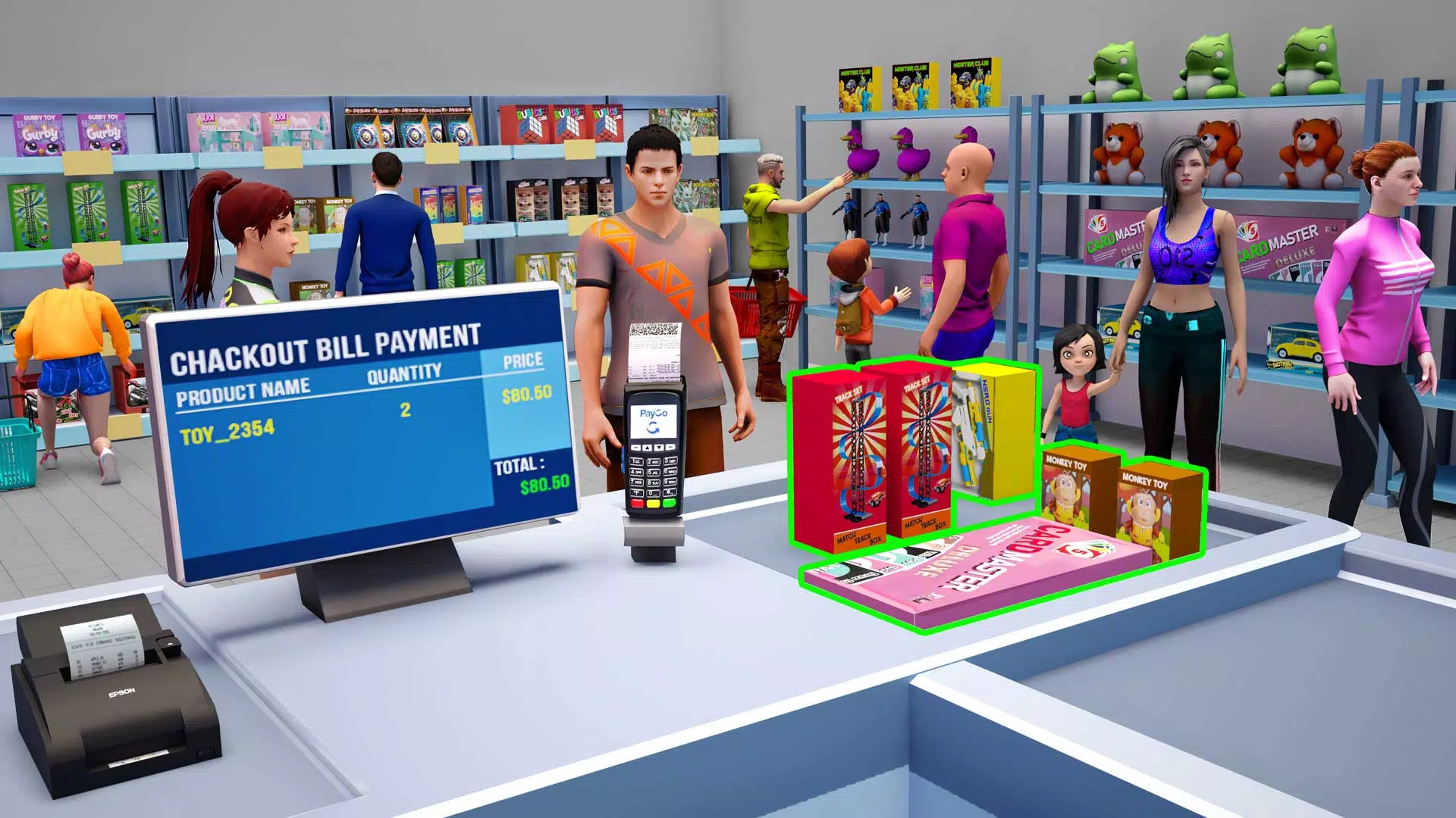 Toymart Supermarket Simulator Schermafbeelding 2