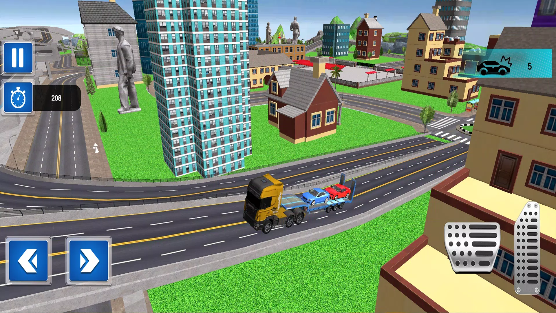 Truck Transport Game Simulator Скриншот 2