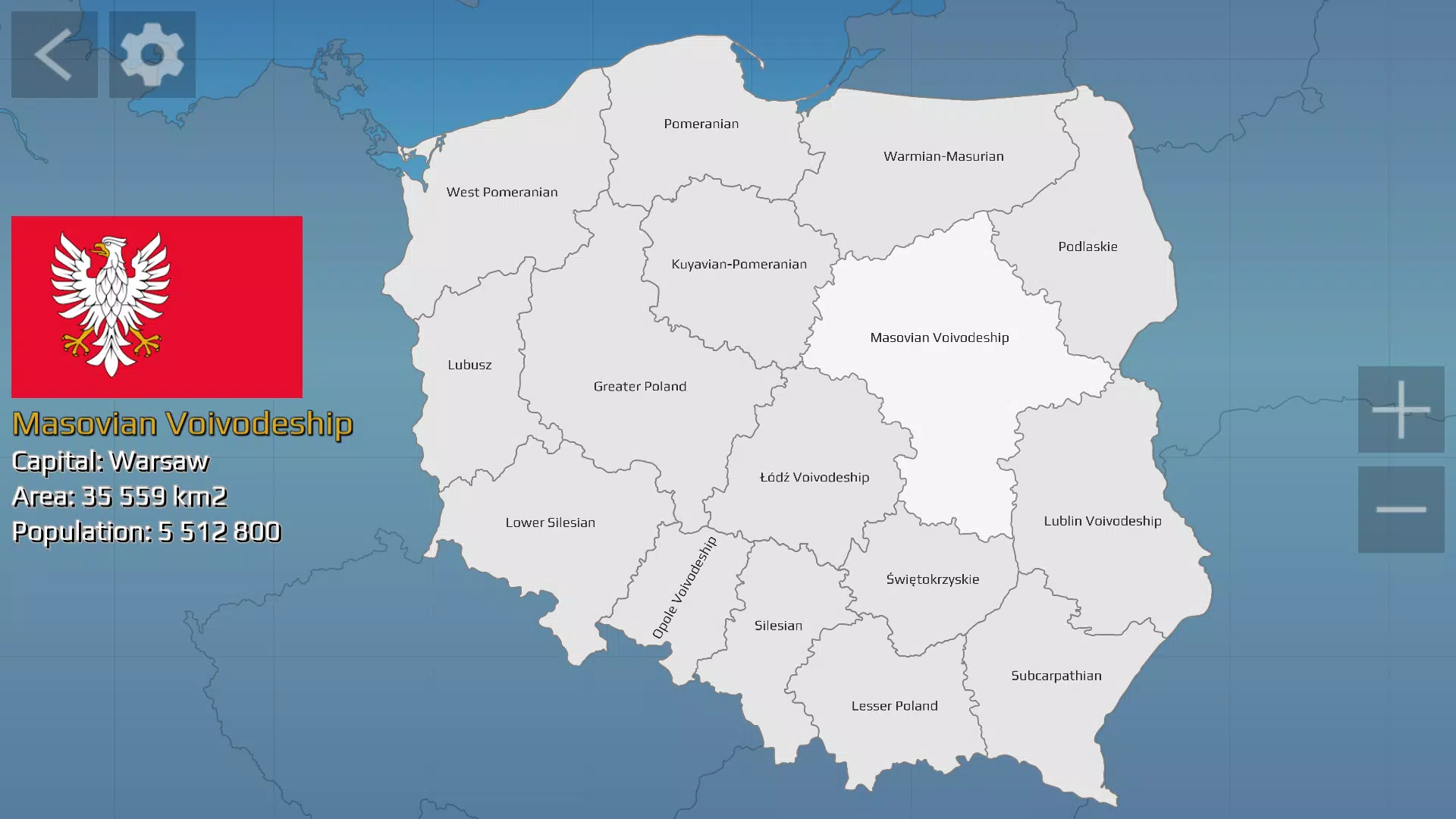 Poland Quiz Captura de pantalla 1