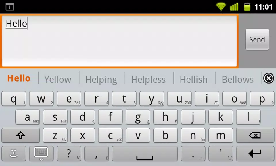 French for AnySoftKeyboard スクリーンショット 1