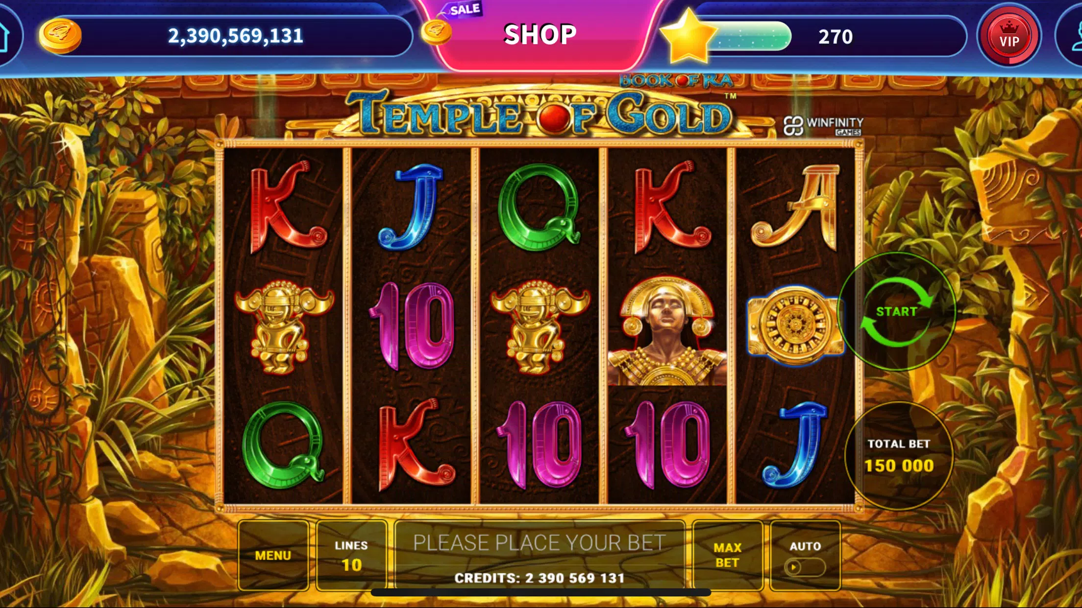 Book of Ra™ Deluxe Slot Ekran Görüntüsü 3