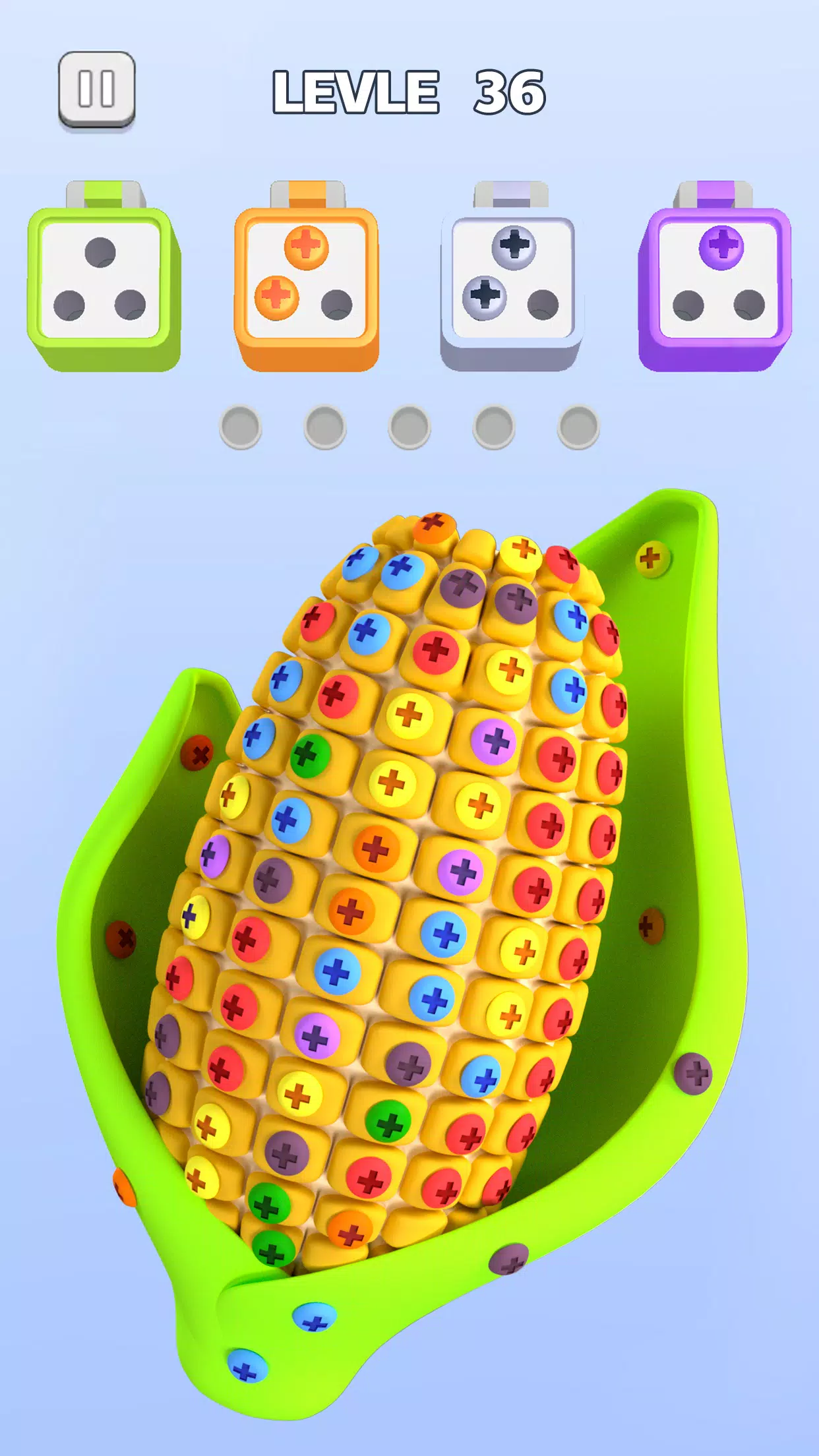 Screw Sort 3D Screenshot 1