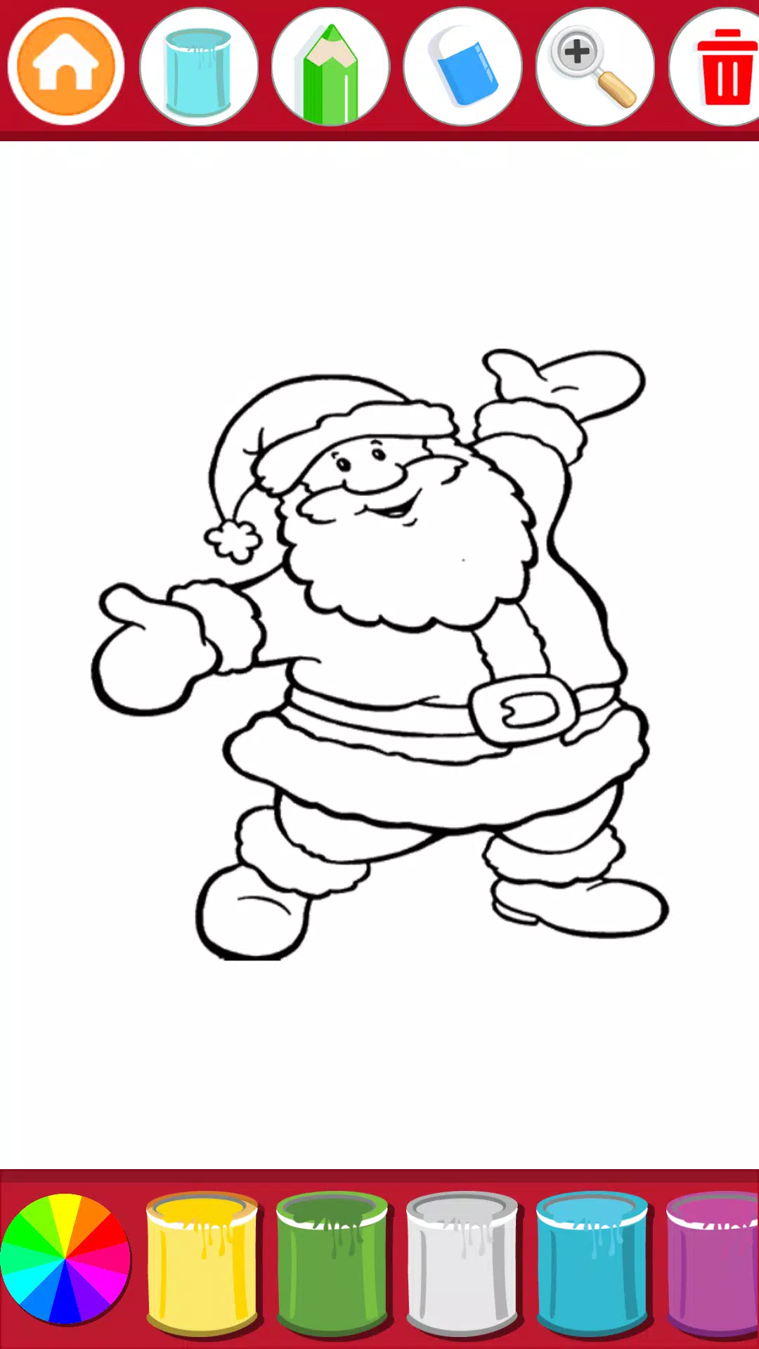 Christmas Coloring Book Screenshot 1