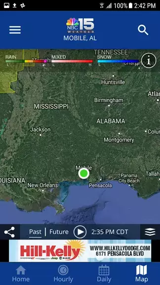 NBC 15 WPMI Weather Tangkapan skrin 4