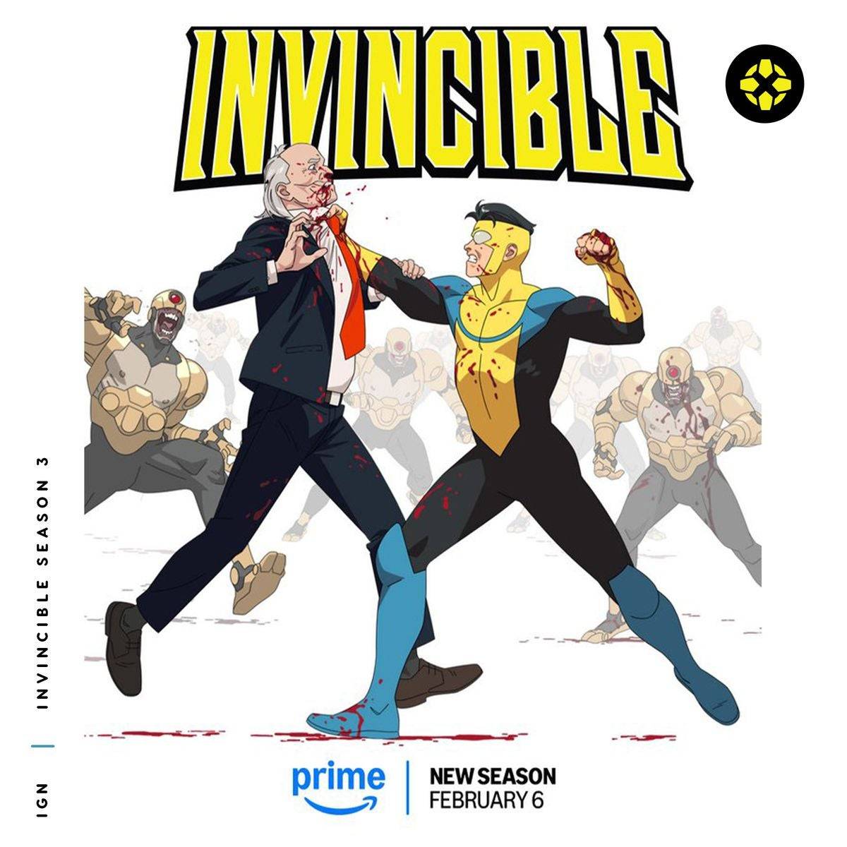 Invincible S3: Butiran Streaming & Jadual Pelepasan Diumumkan