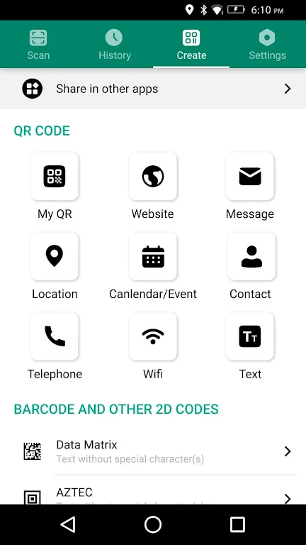 Barcode & QR code scanner Zrzut ekranu 3