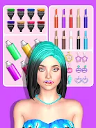 Lip Art Beauty Makeup Games Capture d'écran 2