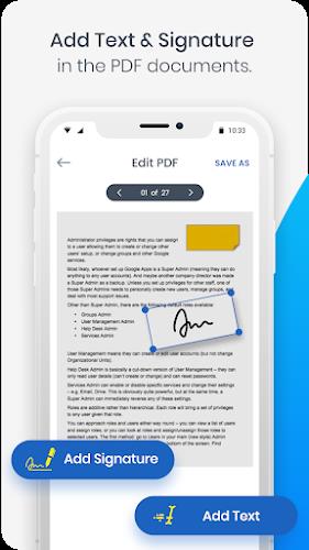 Leitor e Editor de PDF Xodo Captura de tela 3